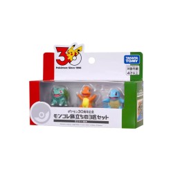 Set de figuras Pokémon Moncolle –Región de Kanto (30th Aniversario)