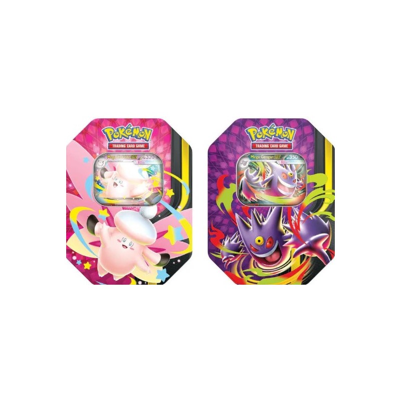 Pokémon TCG Mega Moonlit Tin (2 latas) | Inglés