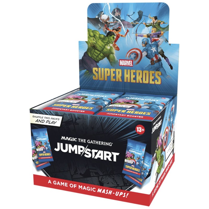 Jumpstart Booster Display Marvel Super Heroes | Inglés