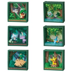 Re-Ment - Pocket Monsters Pokémon Frame - Deep Green Forest