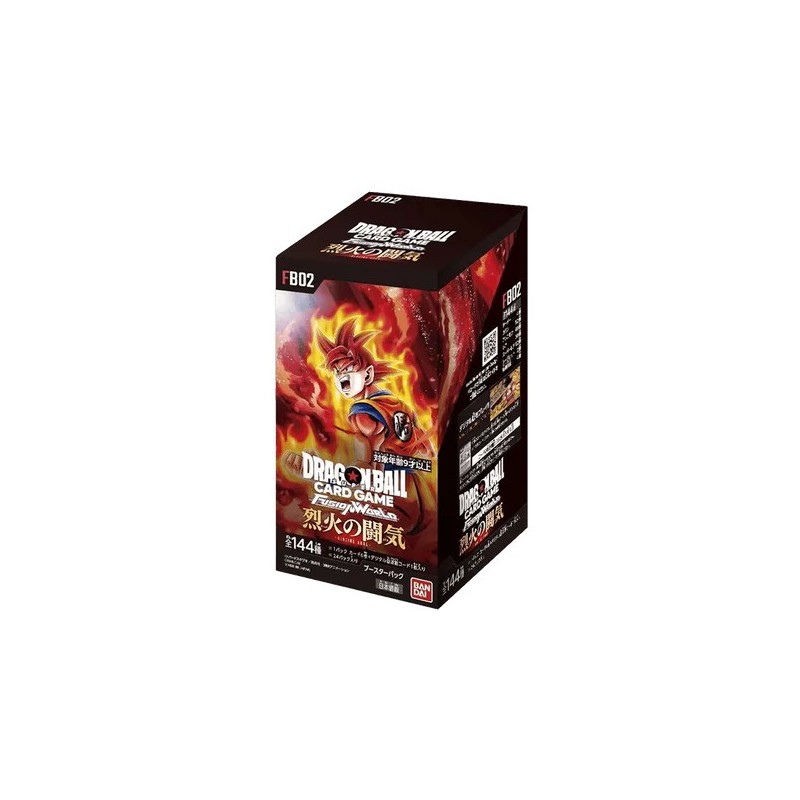 FB02 Fiery Fighting Spirit Booster Box