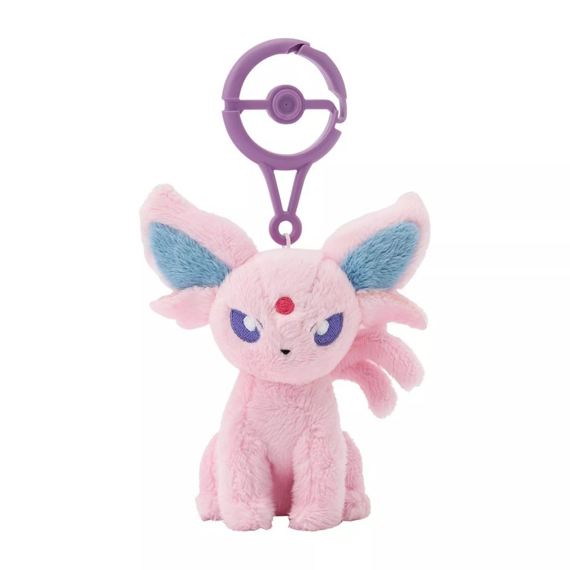 Espeon mascot with carabiner