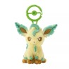 Leafeon mascot with carabiner