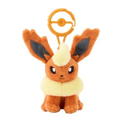 Flareon mascot with carabiner