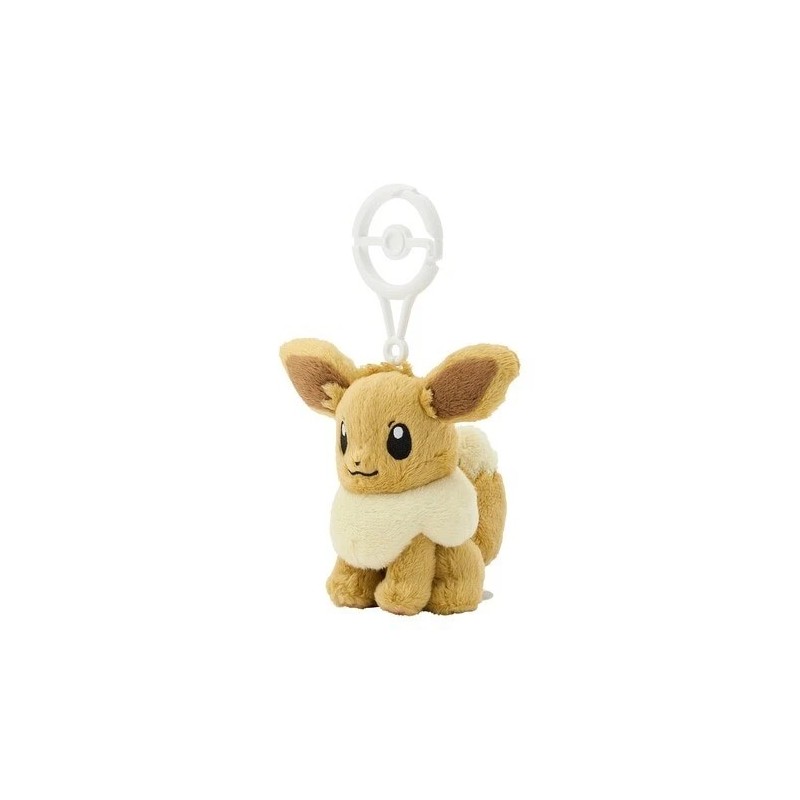 Eevee mascot with carabiner