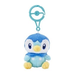 Piplup mascot with carabiner