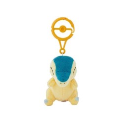 Cyndaquil mascot with carabiner