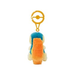 Cyndaquil mascot with carabiner