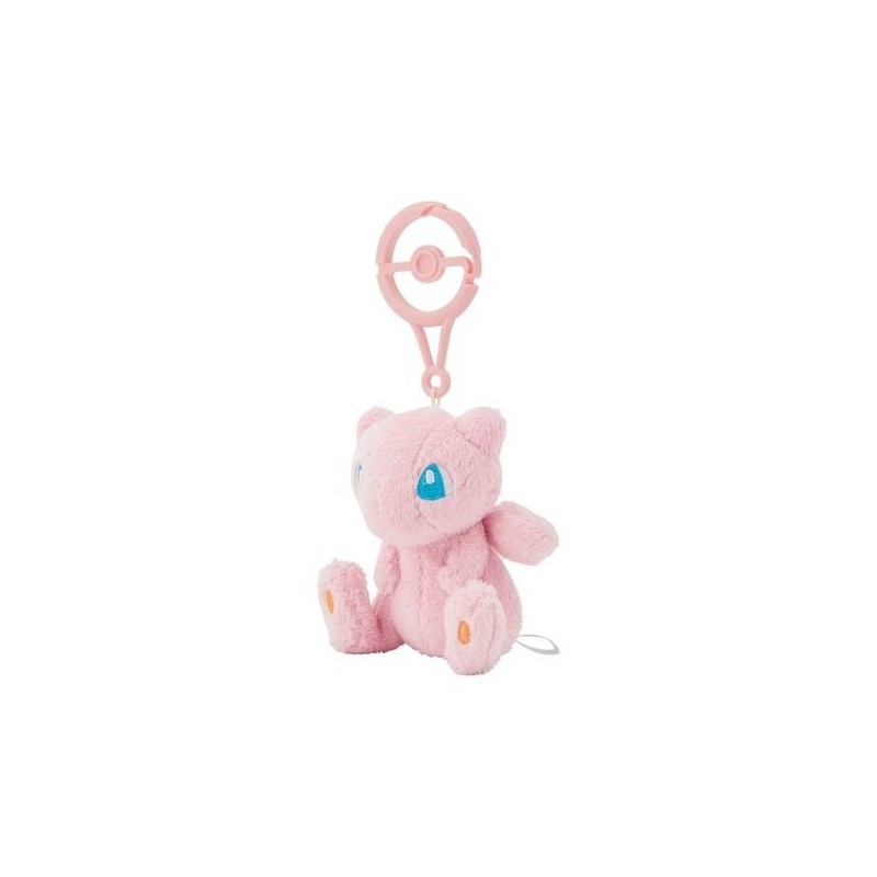 Mew mascot with carabiner