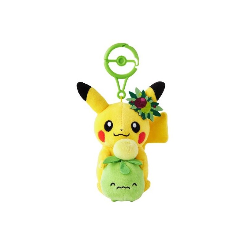 Pikachu & Minibu mascot - Pokemon Center Kagawa