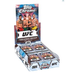 2025 UFC Topps Chrome Hobby Box