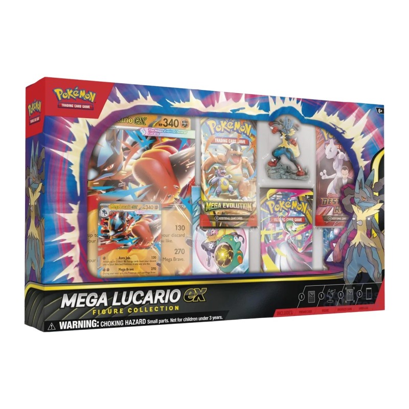 Caja Figura Mega-Lucario EX | Español